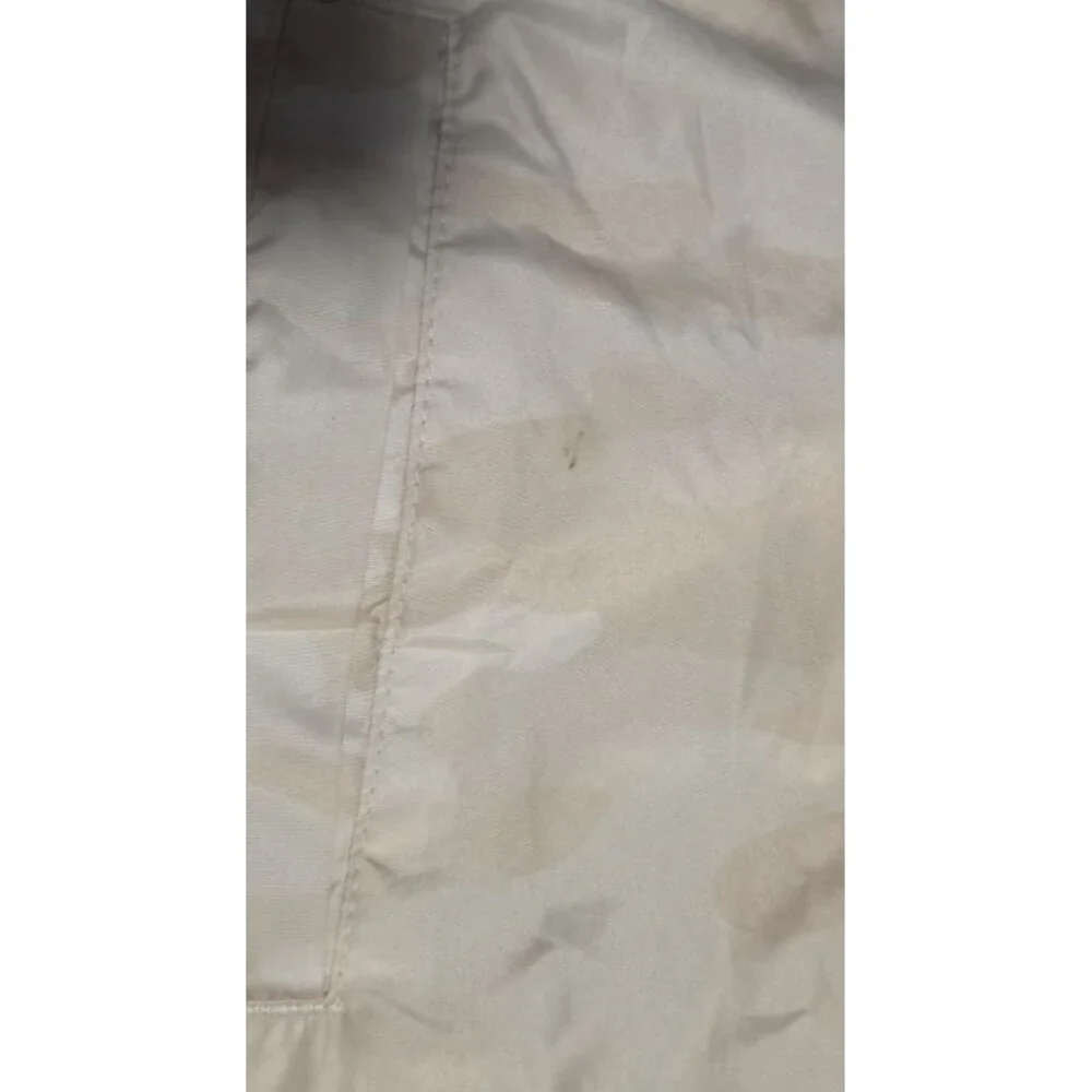 Gap Kids Beige Neutral Camo Rain Coat Jacket Hooded Small 6/7 Pockets